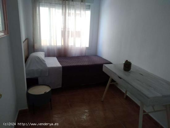 Alquiler de habitaciones para estudiantes en piso de 3 habitaciones en El Zapillo - ALMERIA