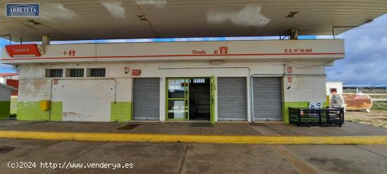 INMOBILIARIA ARBETETA VENDE Y/O ALQUILA GASOLINERA EN SACECORBO - GUADALAJARA