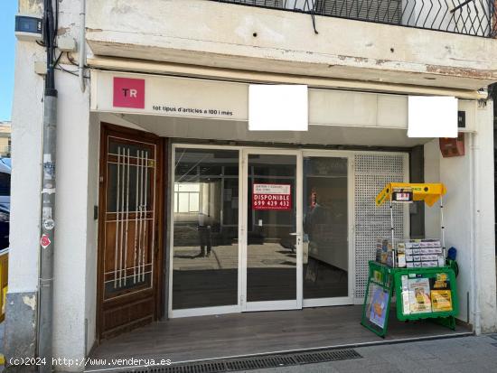 LOCAL COMERCIAL EN ALQUILER EN EL CENTRO DE CALELLA , BARCELONA - BARCELONA