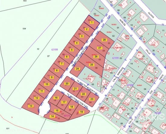  Conjunto de 28 parcelas urbanas en Casarrubios del Monte 