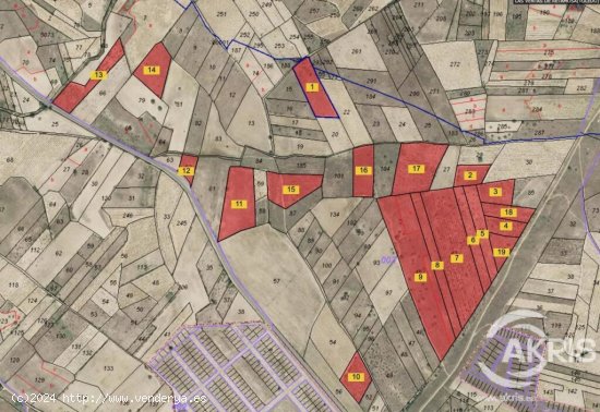 Conjunto de parcelas rústicas en Las Ventas