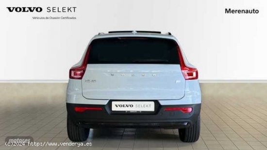 Volvo XC40 1.5 T4 PHEV RECHARGE PLUS DARK DCT 211 5P de 2023 con 86 Km por 45.400 EUR. en A Coruna