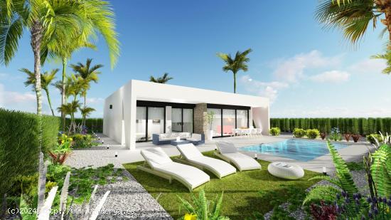 VENTA-OBRA NUEVA-VILLAS-CALASPARRA-DE 102M2-2/3D-2B-TERRAZA-JARDÍN-PORCHE-PRECIO DESDE 275000€ - 