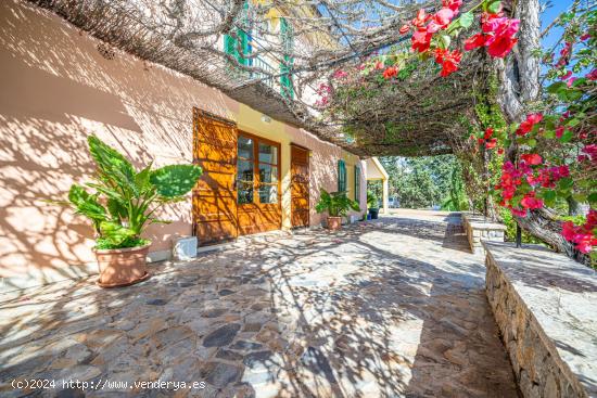 Finca rústica con piscina, jardín y licencia turística en Inca - BALEARES