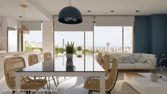 APARTAMENTO DE NUEVA CONSTRUCCIÓN CON 3 DORM. EN FINESTRAT CON VISTAS AL MAR - ALICANTE