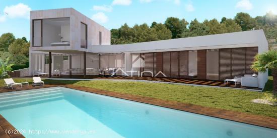  Proyecto de chalet independiente con licencia en la zona de Tosalet, con vistas al mar. - ALICANTE 