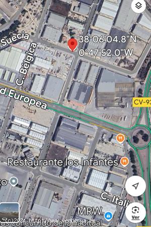 SE VENDE PARCELA INDUSTRIAL EN ALMORADI - ALICANTE