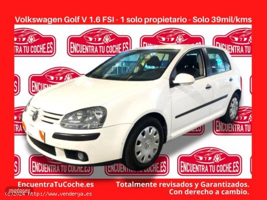 Volkswagen Golf 1.6 FSI Trendline 115cv de 2004 con 39.090 Km por 7.400 EUR. en Tarragona