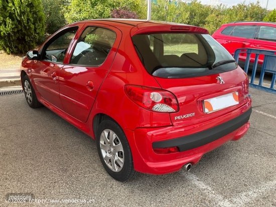 Peugeot 206 + 2012 (solo 72mil/kms) de 2012 con 72.294 Km por 5.990 EUR. en Tarragona