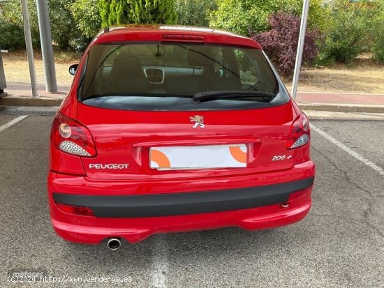 Peugeot 206 + 2012 (solo 72mil/kms) de 2012 con 72.294 Km por 5.990 EUR. en Tarragona