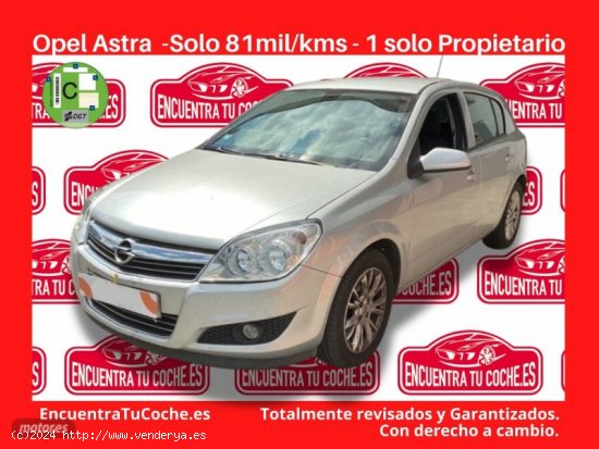  Opel Astra 1.4 Edition 5p 90Cv de 2009 con 81.130 Km por 5.990 EUR. en Tarragona 