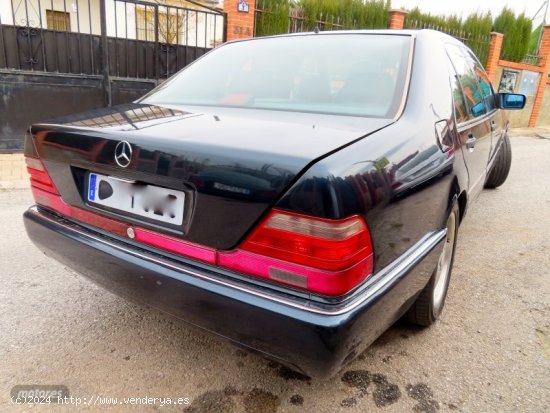 Mercedes Clase S 300 turbo diesel elegance-piel-navi-xenon-techo-fulll de 1999 con 237.000 Km por 11