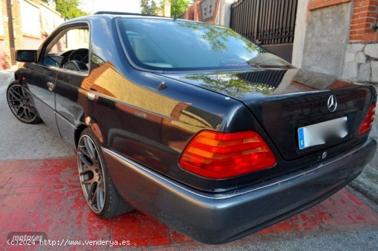 Mercedes Clase S s 500 coupe piel beige-navi-xenon-techo bose-full de 1993 con 47.000 Km por 21.700 