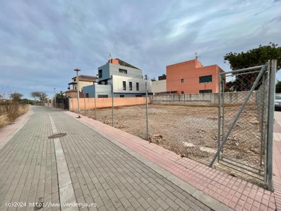  SUELO URBANO EN VENTA EN LA ZONA DE PAU LLEDÓ - CASTELLON 