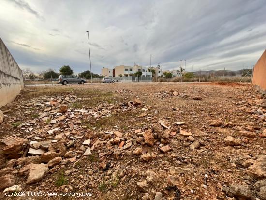 SUELO URBANO EN VENTA EN LA ZONA DE PAU LLEDÓ - CASTELLON