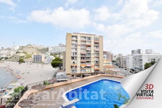 EXTERIOR CON PISCINA, BALCÓN Y VISTAS AL MAR - VALENCIA