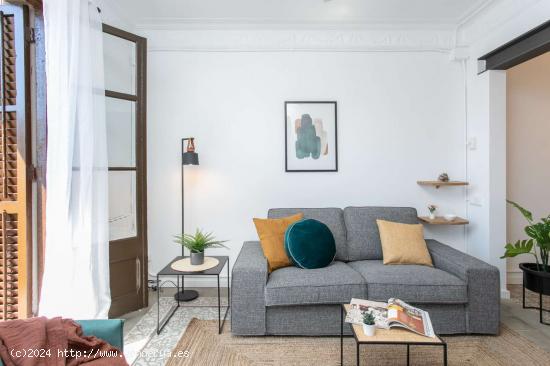 Apartamento entero de 2 dormitorios en Barcelona. - BARCELONA