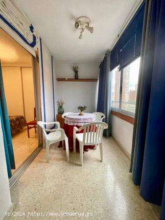 APARTAMENTO DE DOS DORMITORIOS, PARKING Y PISCINA EN EL PUEBLO DE LEVANTE, BENIDORM - ALICANTE