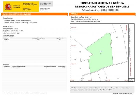 🌿 4,6 ha en venta en Parellades🌿 - TARRAGONA