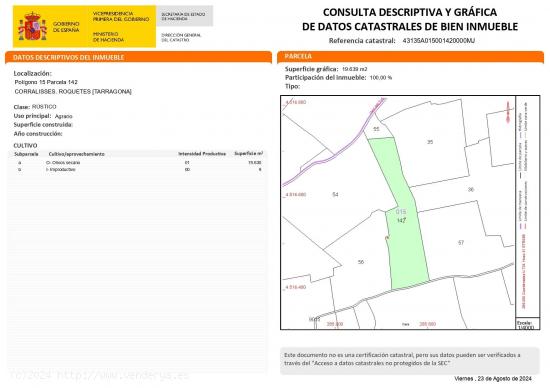 🌿 4,6 ha en venta en Parellades🌿 - TARRAGONA