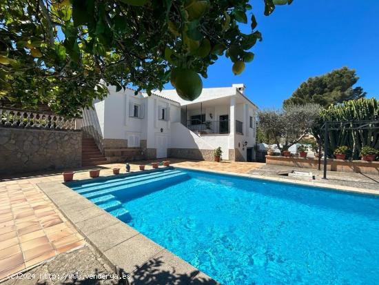 CASA CON PISCINA EN LA PLAYA DE SANTA PONÇA - BALEARES