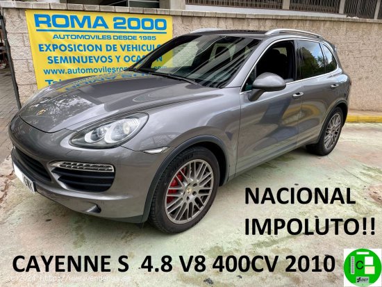  Porsche Cayenne S 4.8 V8 400CV NACIONAL - Barcelona 