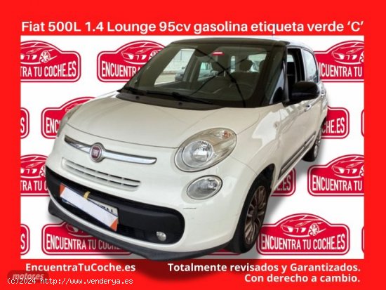 Fiat 500 1.4 Lounge de 2015 con 136.013 Km por 8.600 EUR. en Tarragona