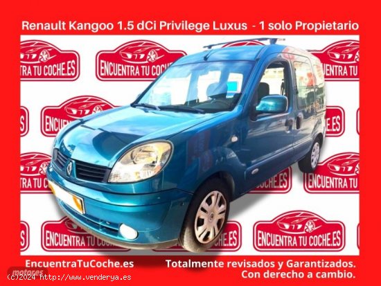 Renault Kangoo Combi 1.5 dCi Privilege Luxus de 2007 con 135.347 Km por 8.490 EUR. en Tarragona