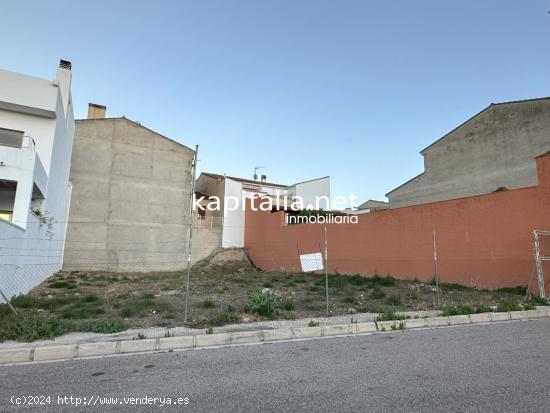  SOLAR URBANO A LA VENTA EN EL PALOMAR - VALENCIA 