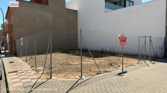 VENTA DE SOLAR EN  ZONA ERAS  DE ALMUSSAFES - VALENCIA