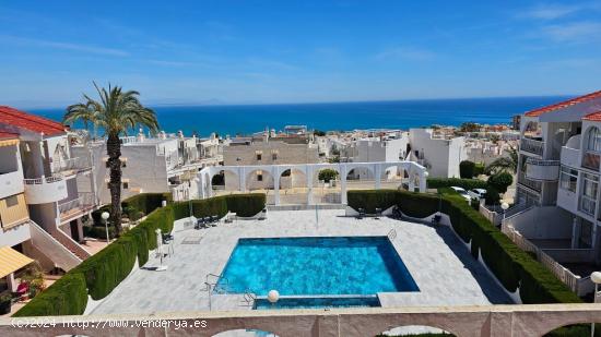 Apartamento vacacional, piscina, vistas al mar-Playa de La Mata - ALICANTE