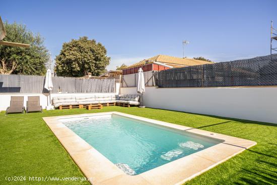 Chalet independiente reformado con piscina y terrazas en Son Ferrer, Mallorca - BALEARES