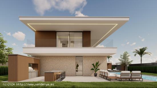 ESTUPENDA VILLA DE 4 DORM. DE NUEVA CONSTRUCCIÓN EN CABO ROIG - ALICANTE