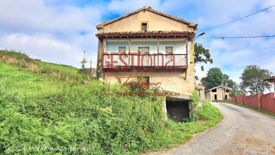 CASA CABÑA PAR REFORMAR CON AMPLIA PARCELA. MONCOBE. RIO TUERTO - CANTABRIA