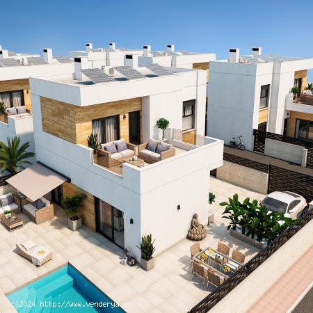 OBRA NUEVA!!,CHALET CON PISCINA PRIVADA Y CERCA DEL MAR - ALICANTE