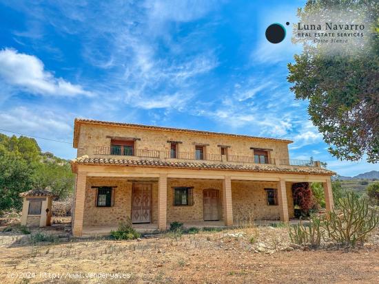 Potencial rural en Tárbena - ALICANTE