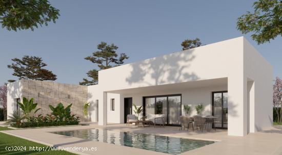  VILLAS DE OBRA NUEVA EN PINOSO - ALICANTE 