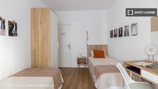 Cama en habitación compartida en piso de 4 habitaciones en Barcelona - BARCELONA