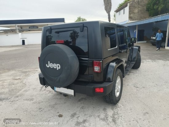 Jeep Wrangler Sahara 2.0T GME 203kW (270CV) 8ATX E6D de 2008 con 60.803 Km por 25.500 EUR. en Castel