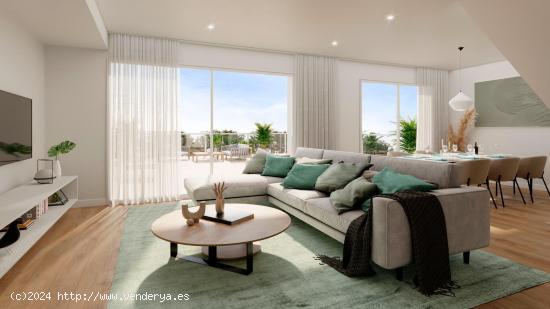 Preciosos Dúplex de 3 dormitorios con terraza y garaje en Urb con piscina y jardines - ALICANTE