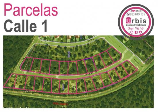 Urbis te ofrece parcelas en venta en Urbanización Santa Bárbara, Carrascal de Barregas - SALAMANCA