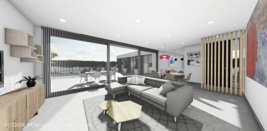 ESTUPENDAS NUEVAS VILLAS DE 3 DORM. DE UNA PLANTA CON SOLARIUM EN SAN JUAN DE LOS TERREROS(ALMERIA) 