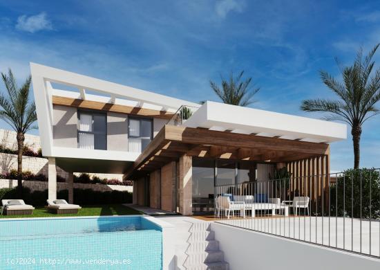 NUEVAS VILLAS CON VISTAS PANORAMICAS AL MAR EN POLOP - ALICANTE