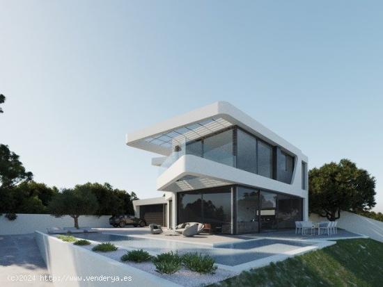 VILLA DE LUJO DE OBRA NUEVA EN ALTEA - ALICANTE