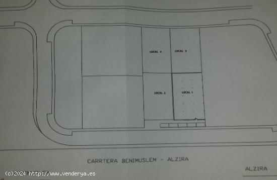 NAVE INDUSTRIAL EN POLIGONO VISTAVELLA DE BENIMUSLEM - VALENCIA