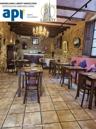 TRASPASO RESTAURANTE HISTÓRICO EN ENTORNO BARCELONA - BARCELONA