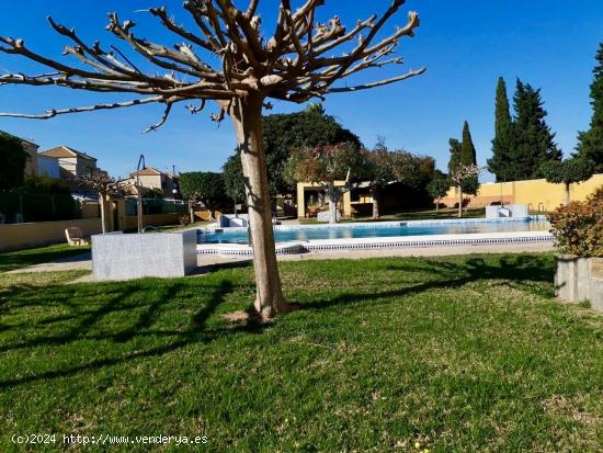 Chalet adosado con jardín y solárium en Residencial Jardín del Mar III - ALICANTE