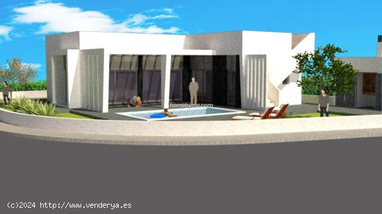 VILLA OBRA NUEVA EN POLOP - ALICANTE