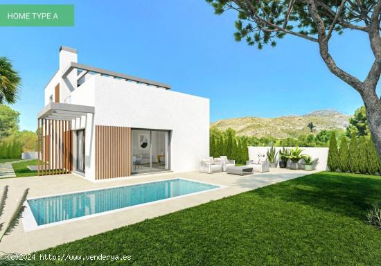 Oportunidad única en Sierra Cortina! Villa de lujo de reciente construcción - ALICANTE