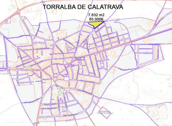 Suelo urbanizable en Venta en Torralba De Calatrava Ciudad Real